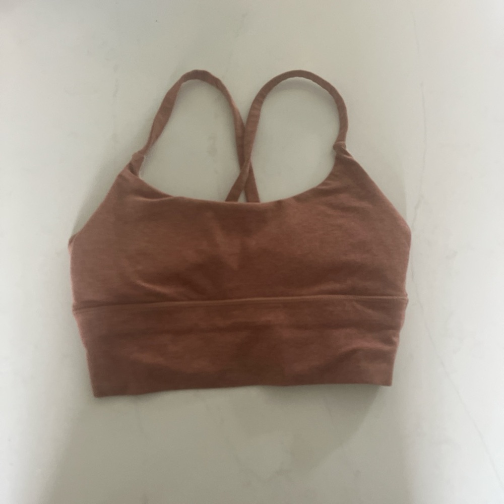 Vuori Pinkish Orange Sports Bra